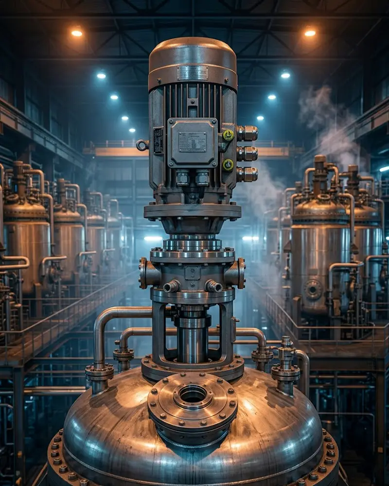 Ex-Proof Motor ve Reaktör Donanımı