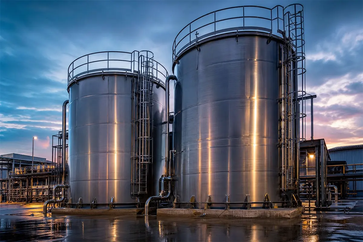 250 Ton Endüstriyel Su Regülasyon Tankları